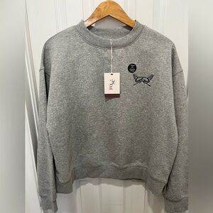 ROSE LOUNGE SET SWEATSHIRT AND SHORTS XL BNWT